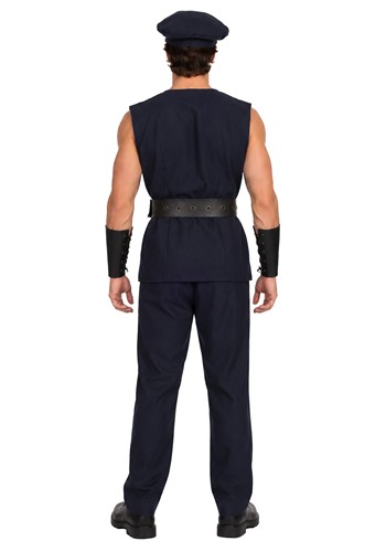 Men's Sleeveless Police Costume Outfit | Police Costumes