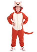 Kids Red Fox Onesie Costume