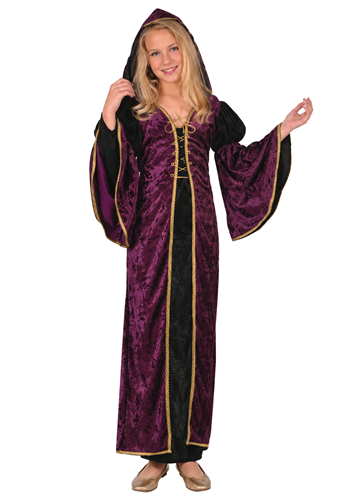 Girls Miss Juliet Purple Costume Dress