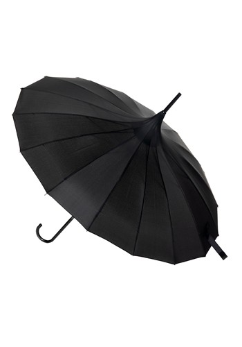 Adult Black Pagoda Costume Umbrella Prop