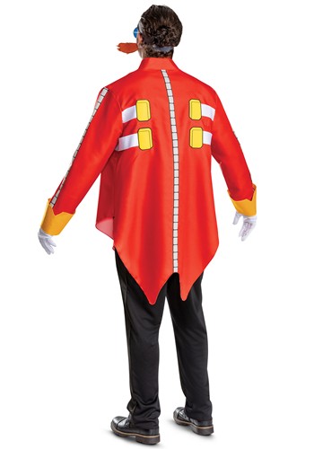 Adult Dr Eggman Deluxe Costume | Sonic the Hedgehog Costumes