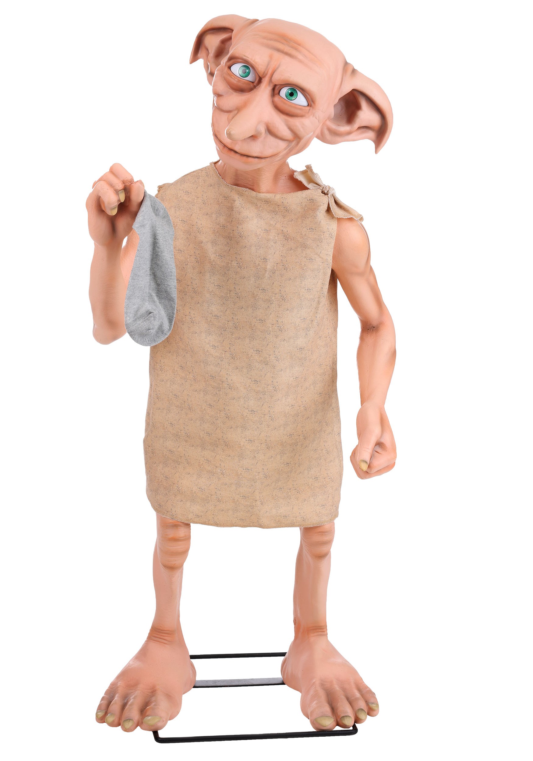 3.5FT Life Size Harry Potter Dobby with Sock Animated Decoration | Licensed Decorations