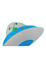 2D Tinsel Fabric Alien Ship Decoration Alt 1