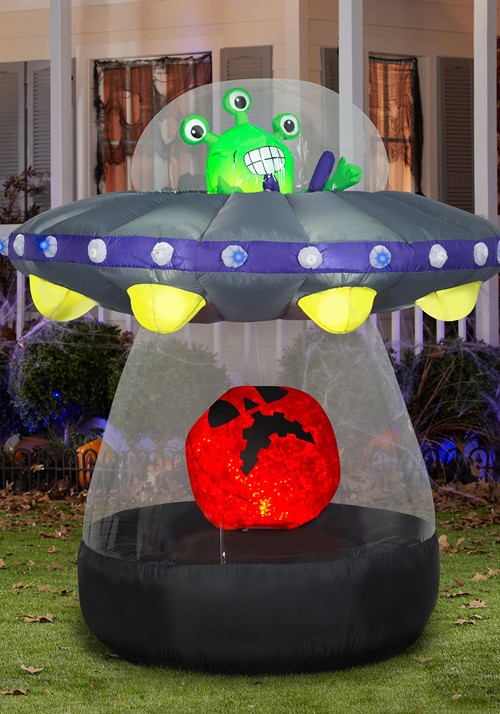 Animated Alien Spacecraft Inflatable Decoration