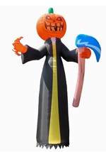 Inflatable Halloween Pumpkin Reaper Decoration Alt 1