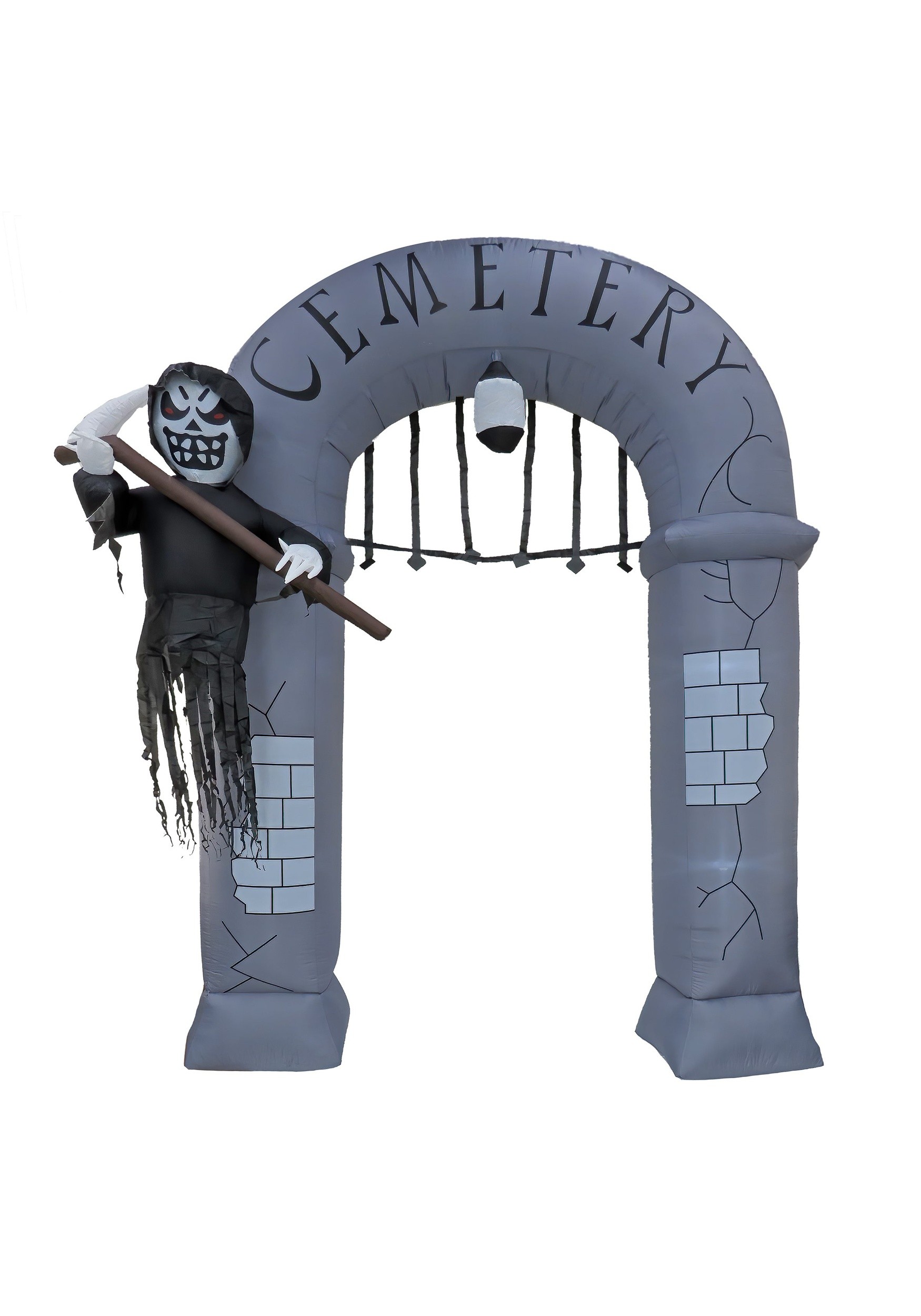 12FT Inflatable Ghost Cemetery Archway Decoration | Halloween Inflatables