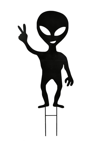 38-Inch Alien Come in Peace Lawn Decoration | Alien Decorations