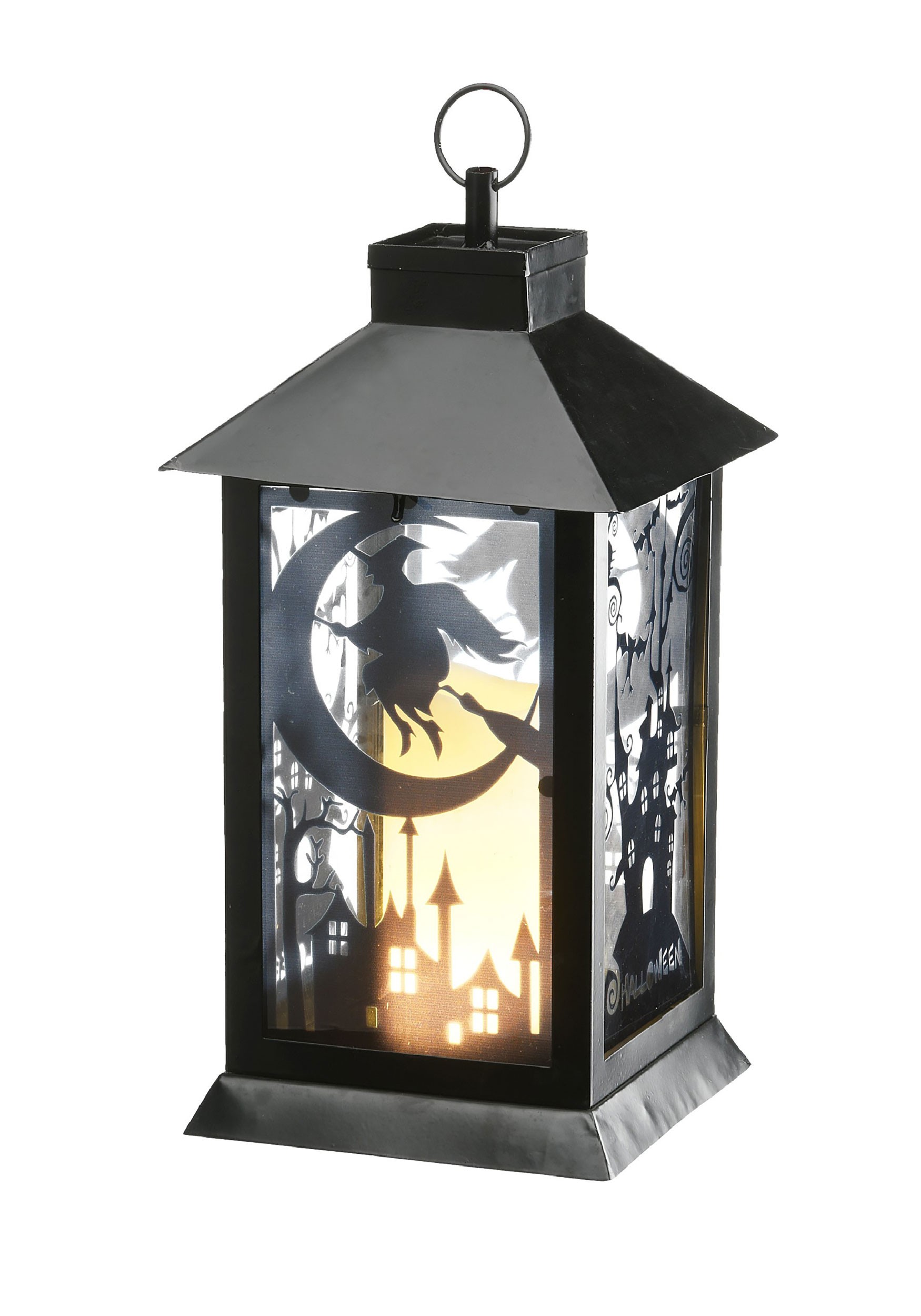16-Inch Witch Lantern Light Up Decoration | Table Decorations