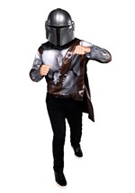 Mens Star Wars Mandalorian Costume Top Mask Alt 5