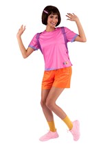 Adult Women Classic Dora Costume Alt 4