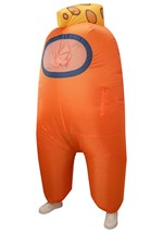 Kids Bein Cheesy Among Us Inflatable Costume Alt 3