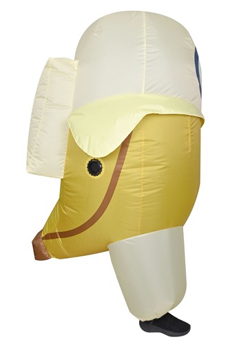 Kid's Among Us Banana and Peanut Butter Jelly Time Inflatable Costume | Video Game Costumes