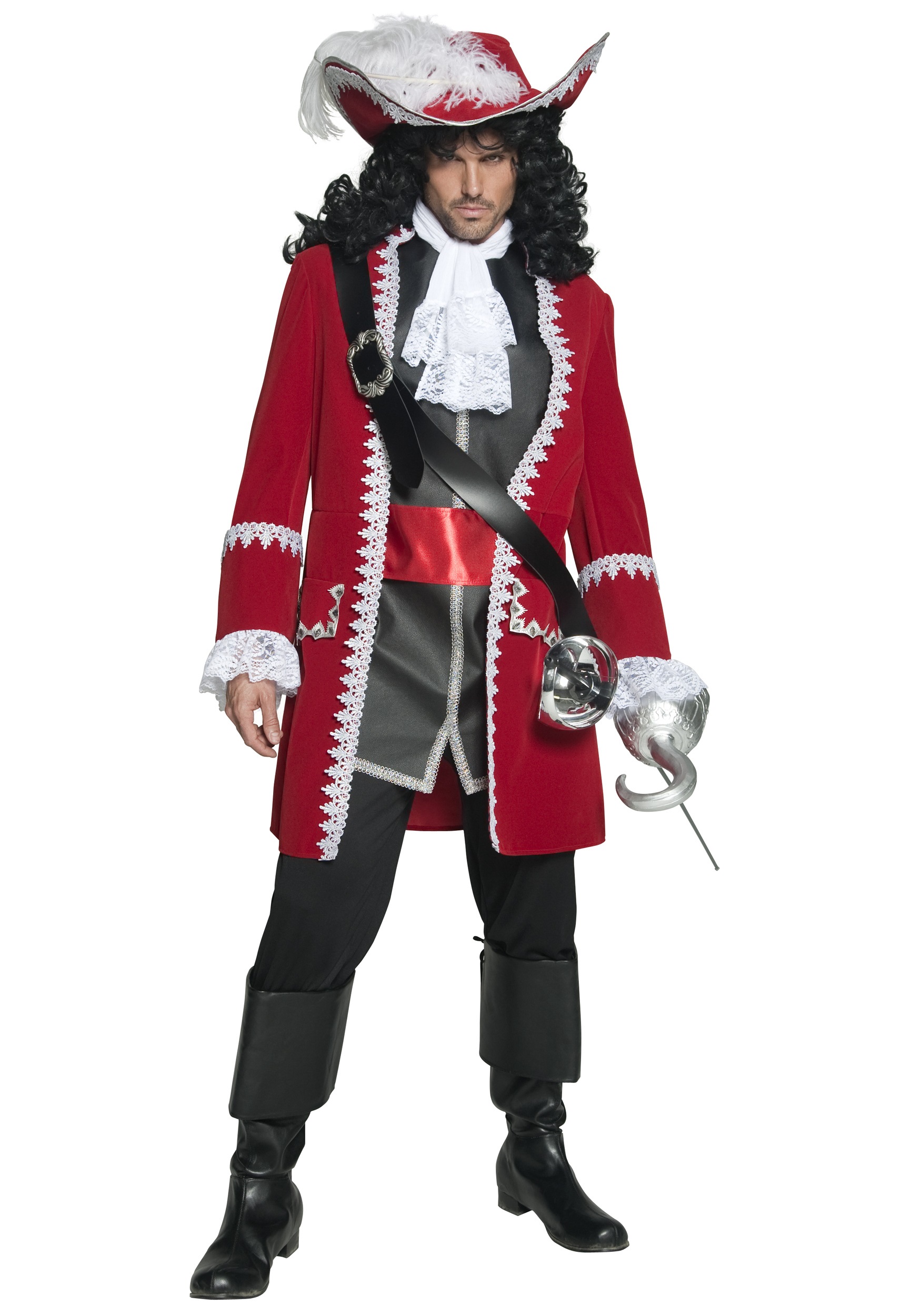 Regal Pirate Captain Mens Costume
