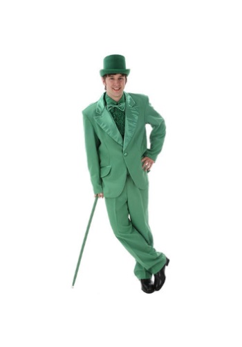 Green Mens Tuxedo Costume