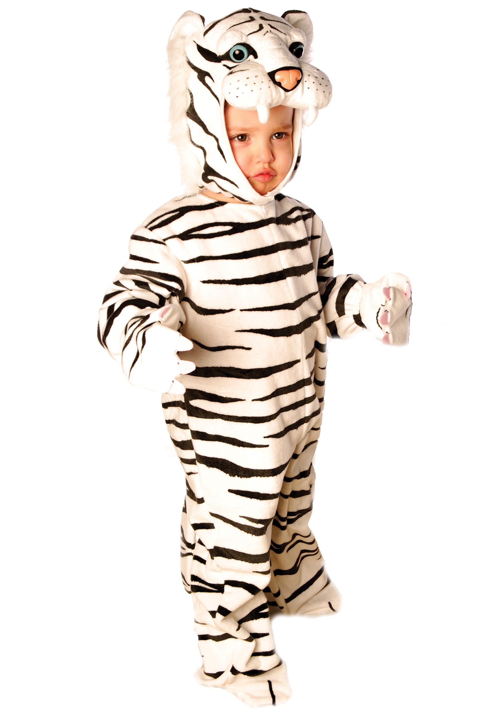 Disfraz de niño tigre blanco Multicolor Colombia