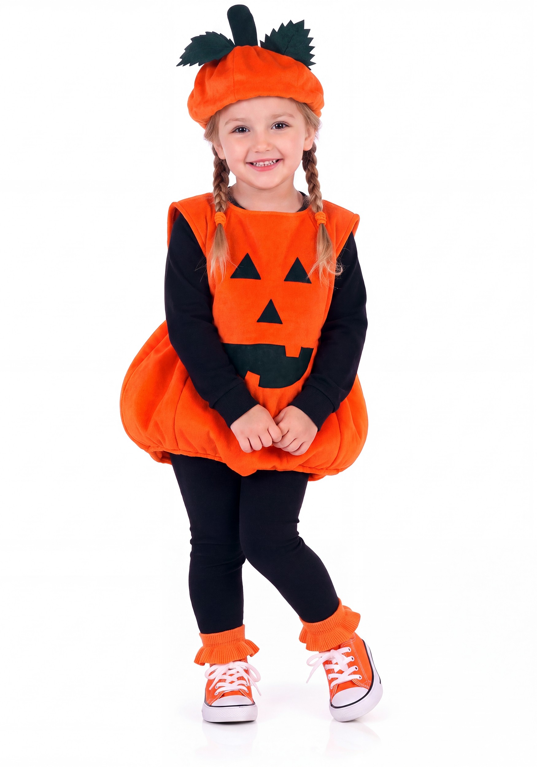 Toddler Orange Pumpkin Costume