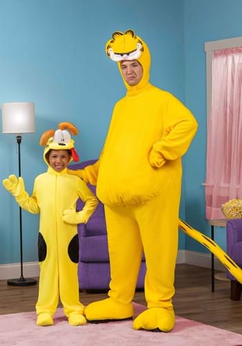 Adult Plus Size Garfield Costume 2X