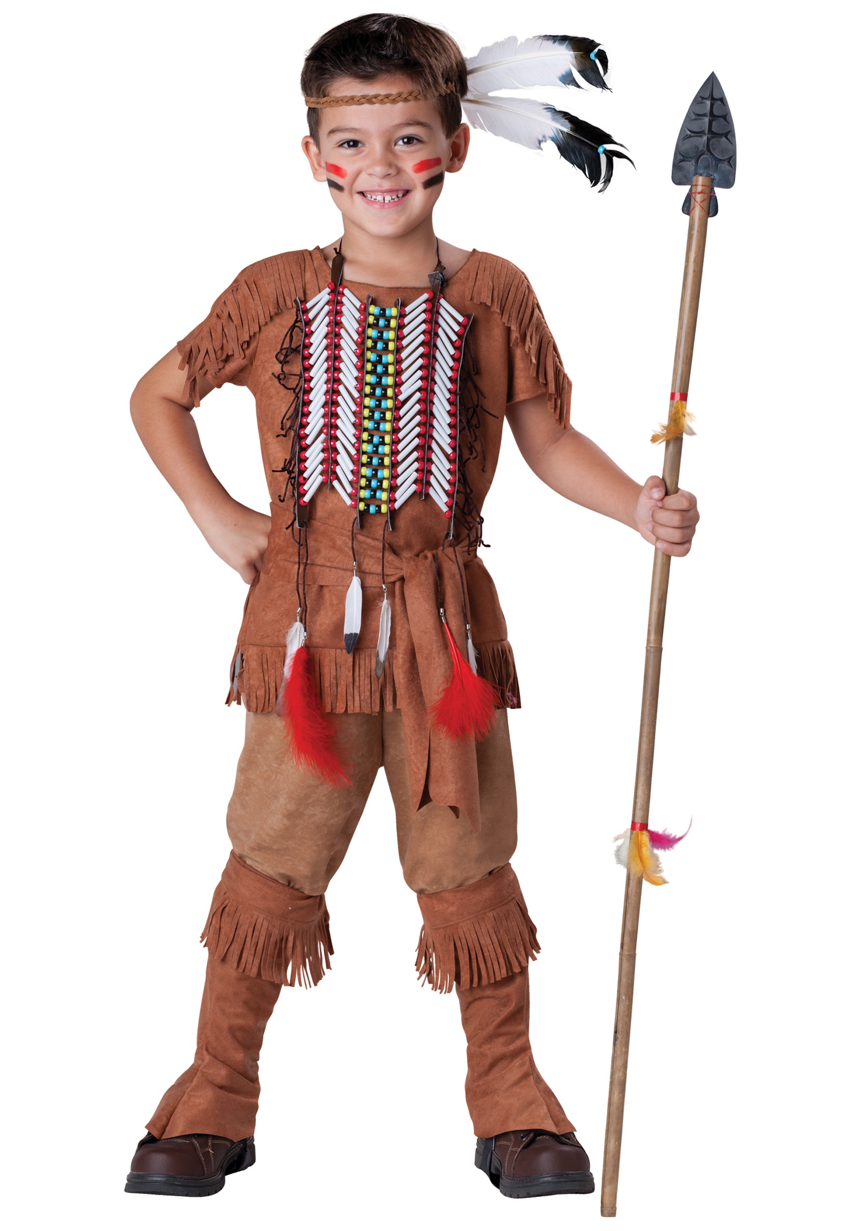 Child Native American Brave Costume