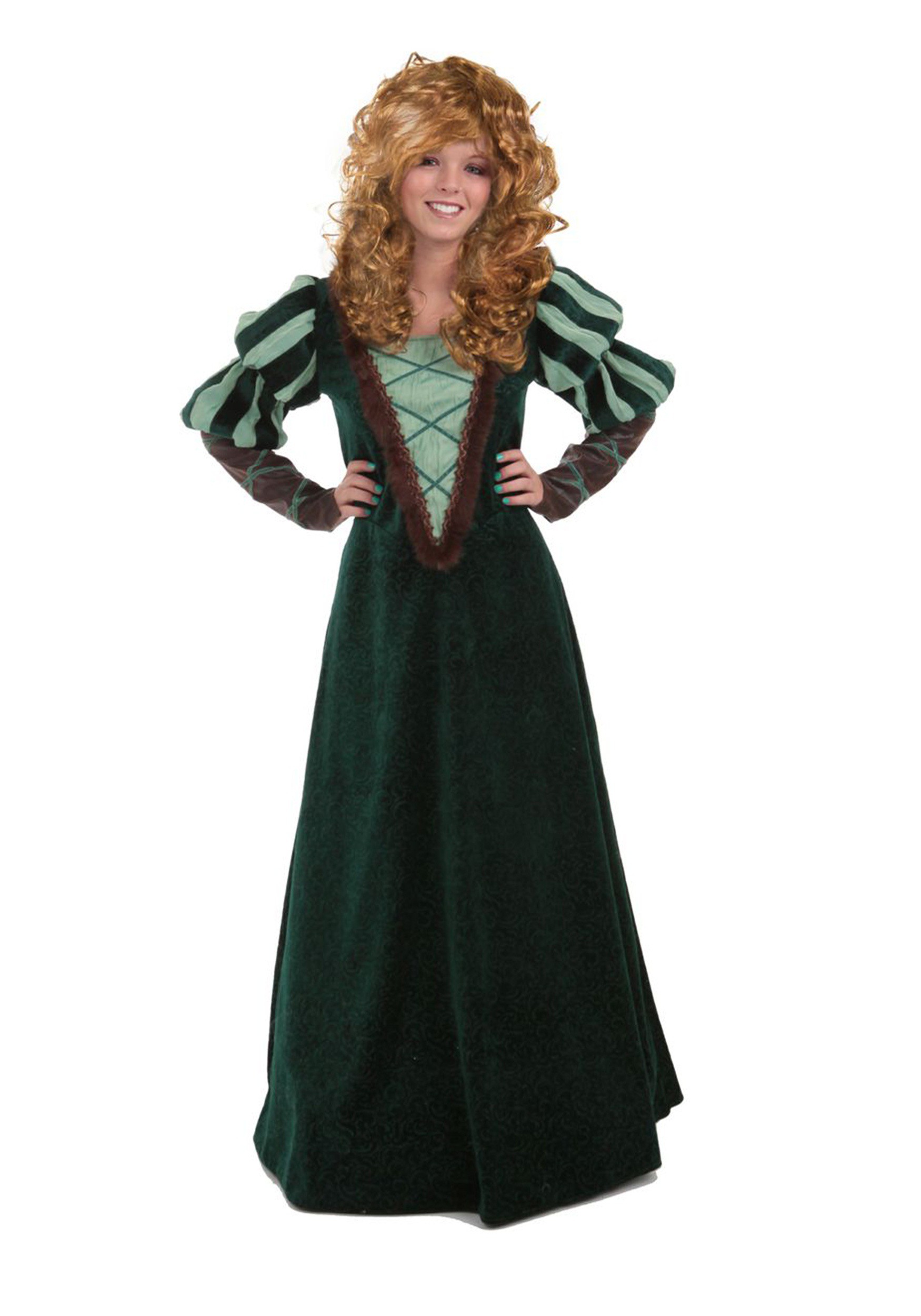 Adult Courageous Forest Princess Costume