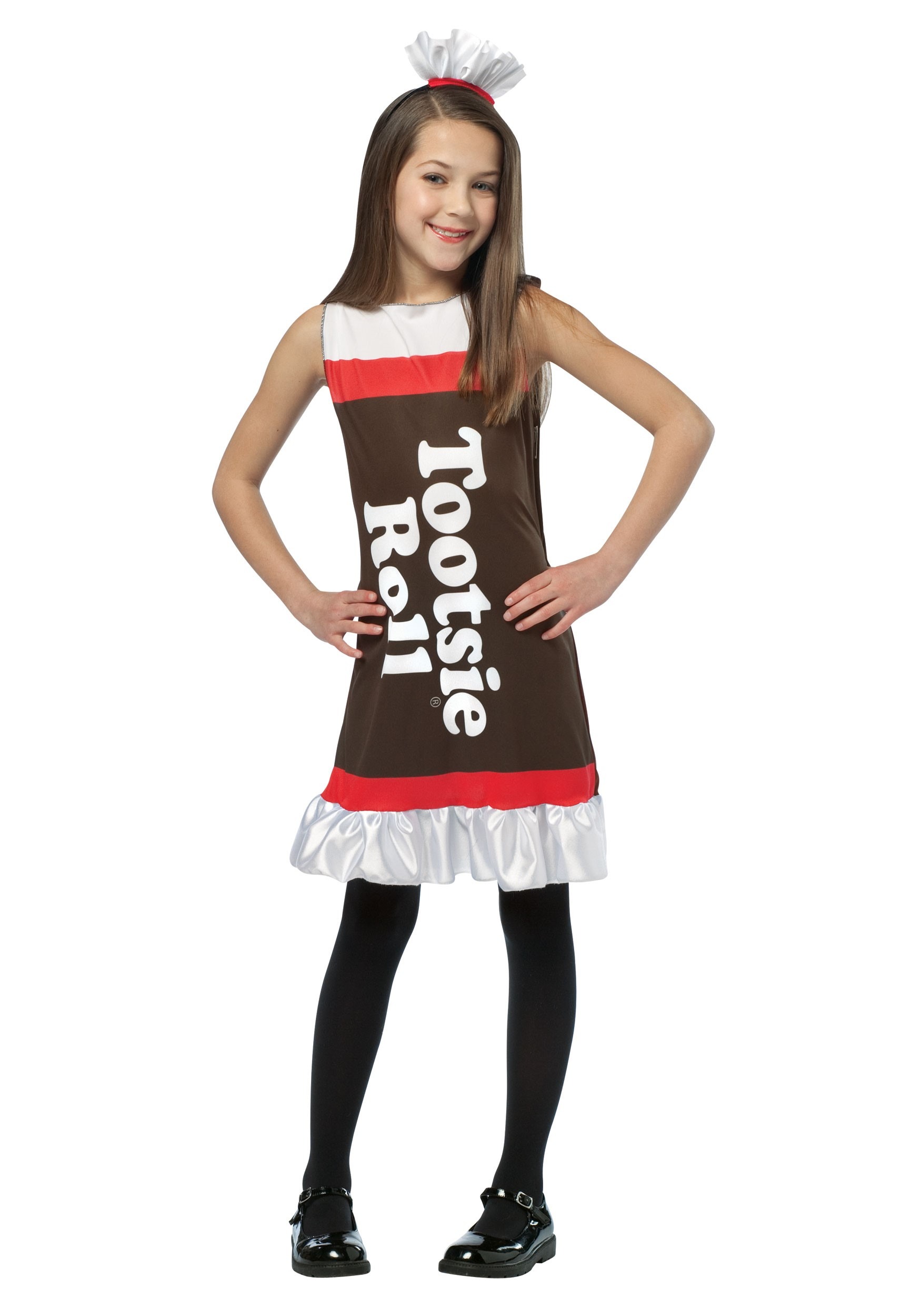 Vestido de vestuario de chicas tootsie roll Multicolor