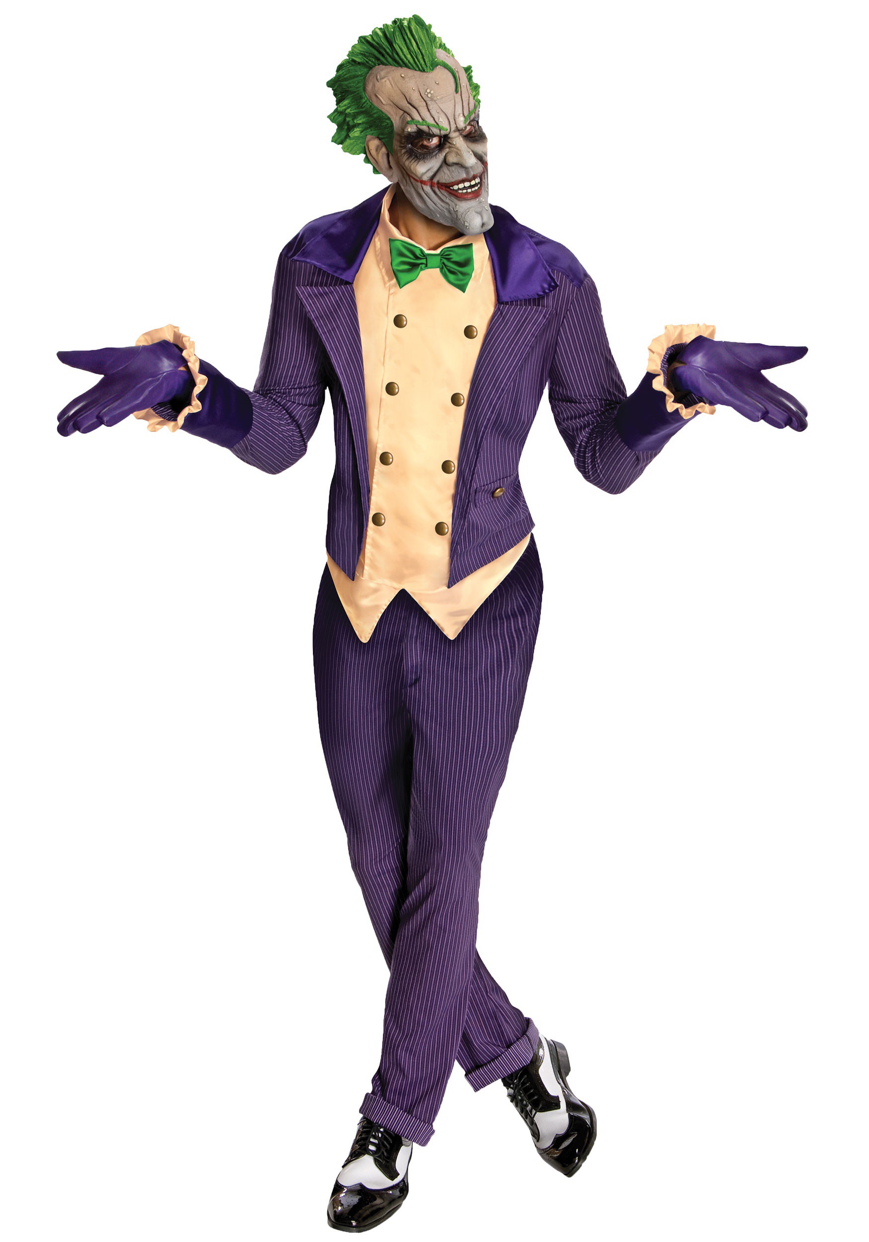 Arkham asylum joker cosplay costume