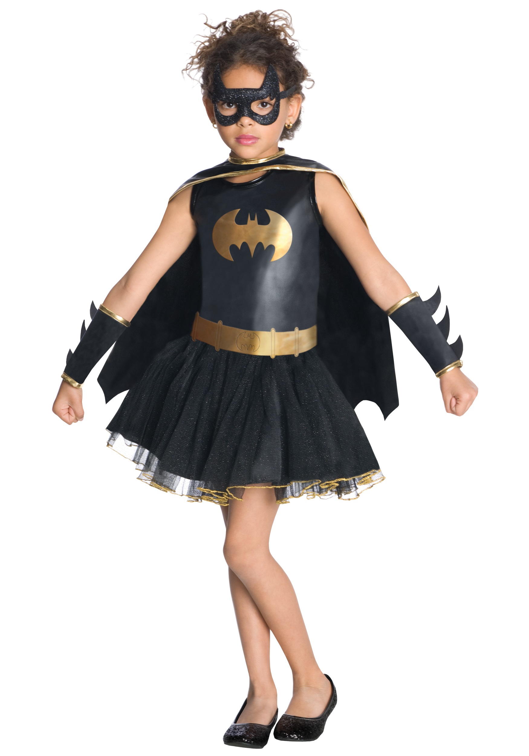 Disfraz de tutú de batgirl para niños Multicolor