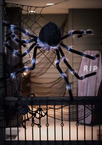 Black 50 inch Poseable Spider new