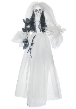 Hanging Bride w/ Black Rose