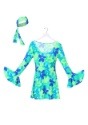 70s Wild Flower Dress Costume3