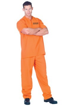 Plus Public Offender Inmate Costume