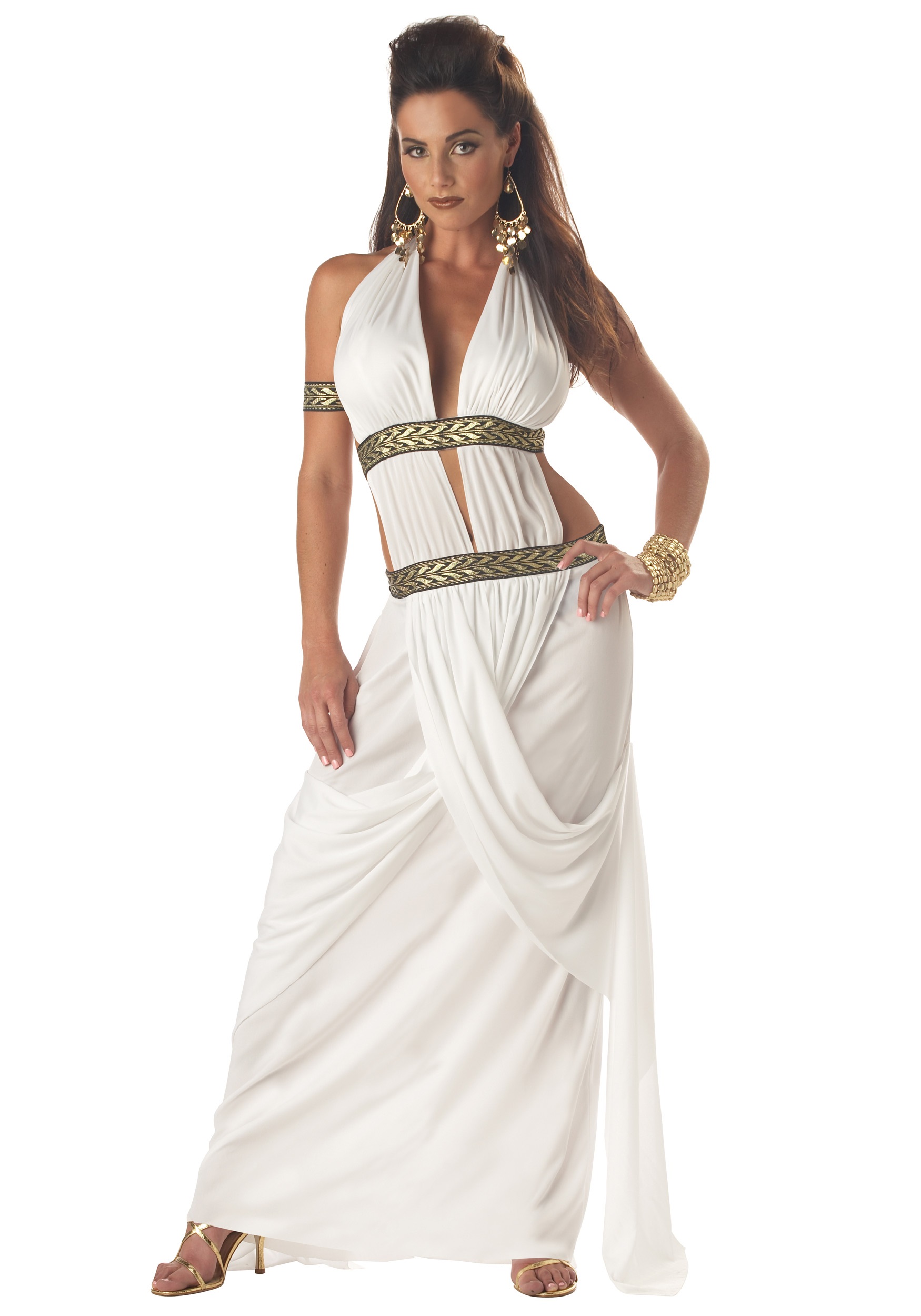 Греческий стиль в одежде женщины