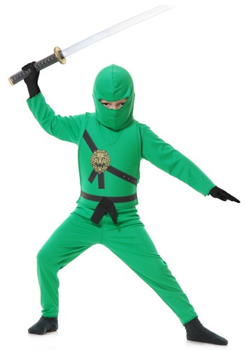 Green Ninja Lloyd and Sensei Wu Costume