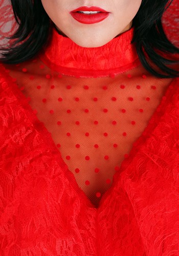 Women's Plus Size Red Gothic Wedding Dress Costume | Beetlejuice Costumes
