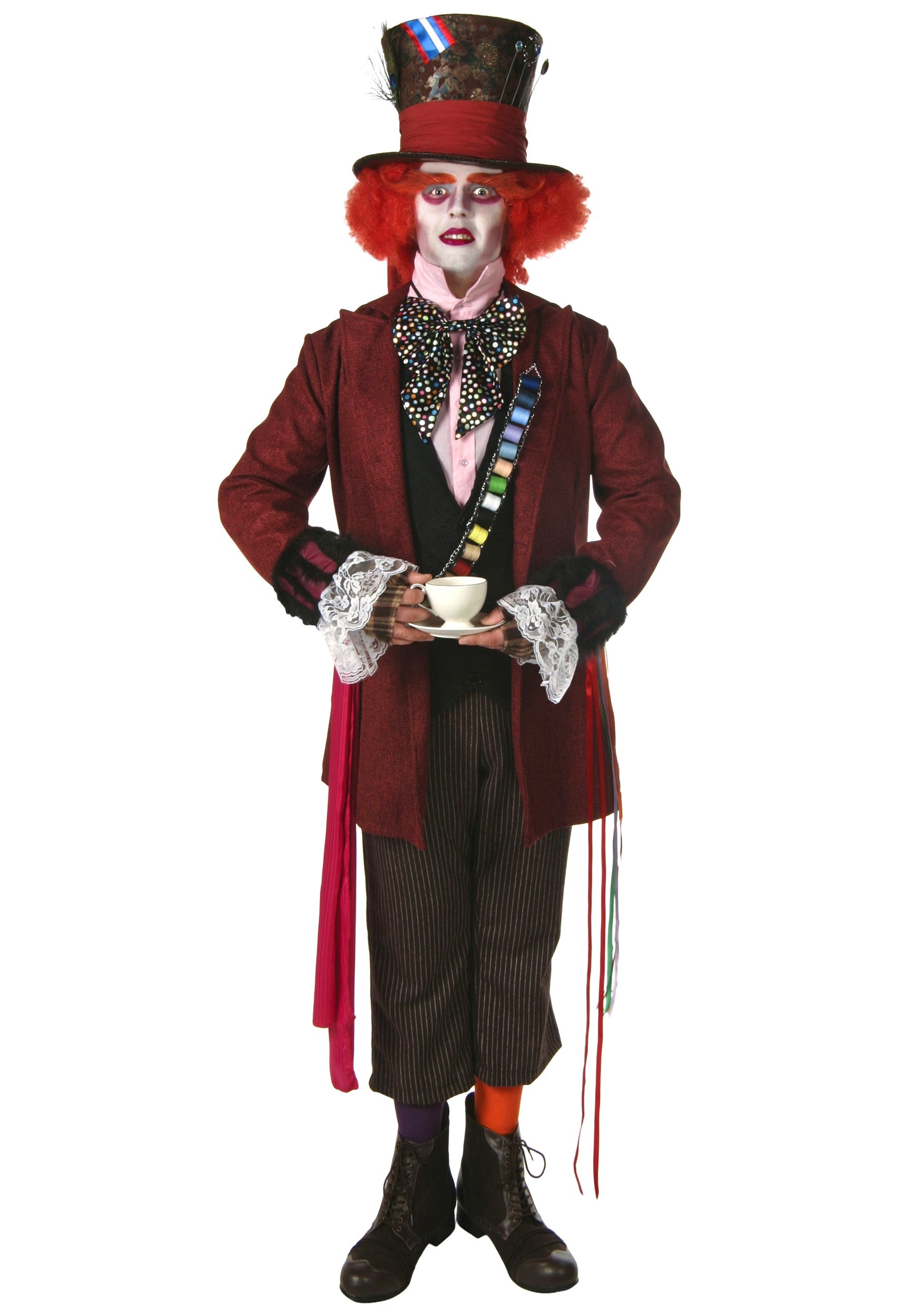 Mad Hatter in Wonderland Mad Halloween Costume