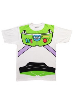 Men's Toy Story Buzz Lightyear Costume T-Shirt