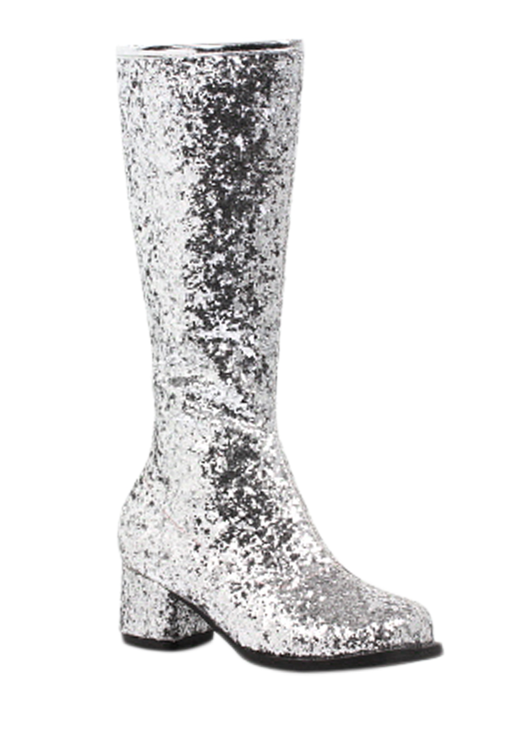 ladies glitter boots