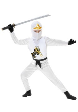 Child Ninja Avengers Series II White Costume