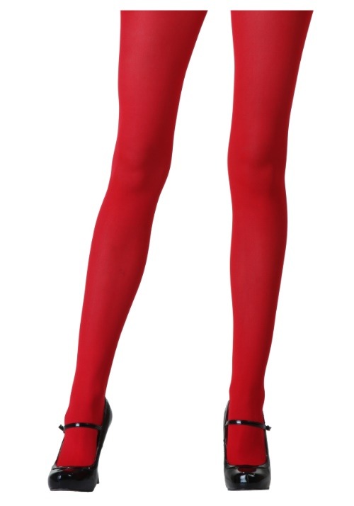 Red Women's Tights