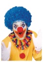 Blue Afro Clown Wig	