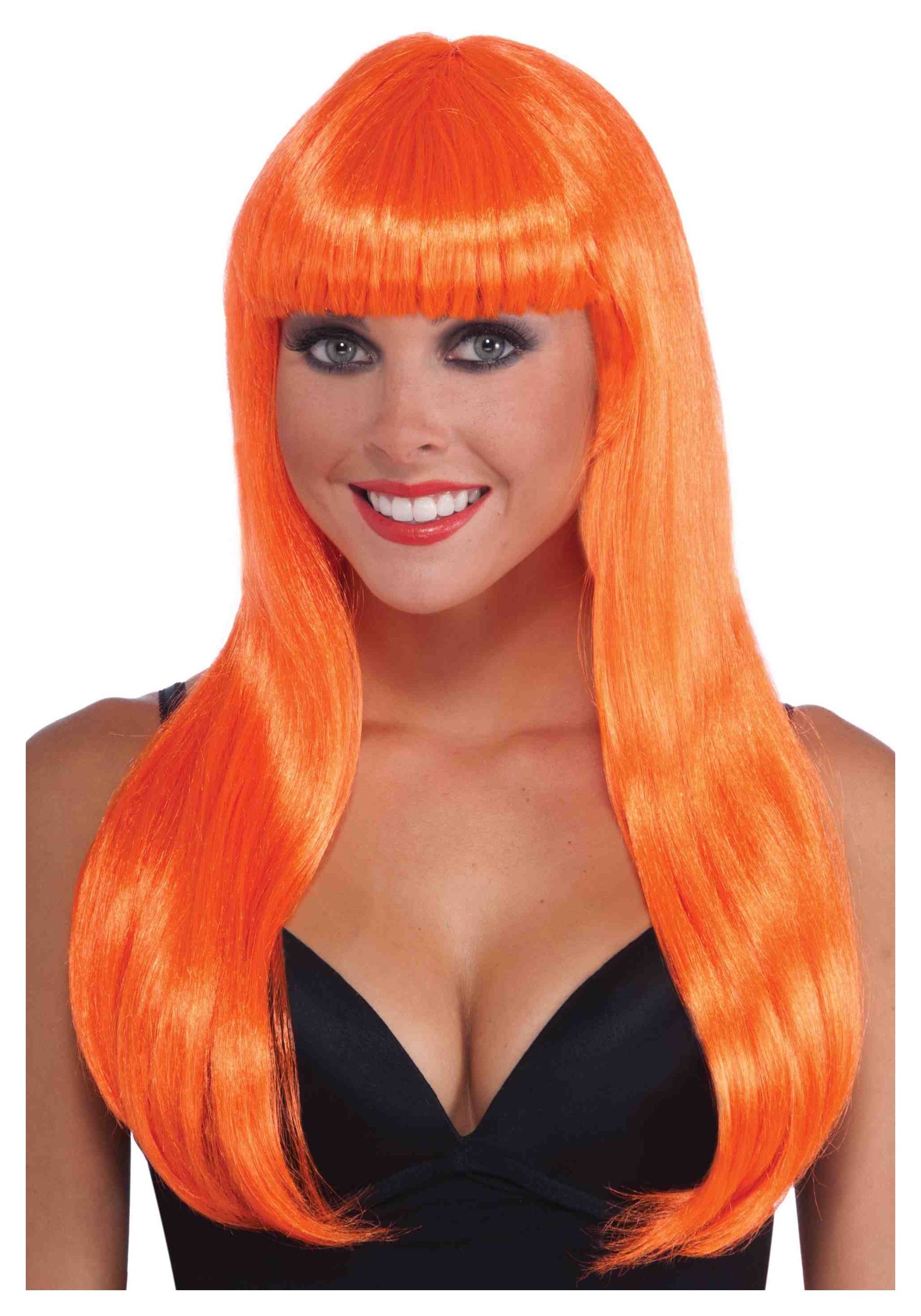 orange wig men