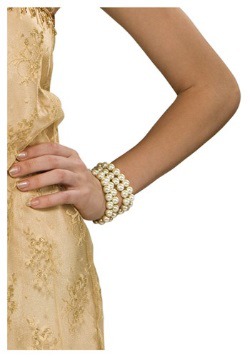 monroe marilyn costume pearl bracelet flapper costumes accessories sold jewelry halloweencostumes halloween pink