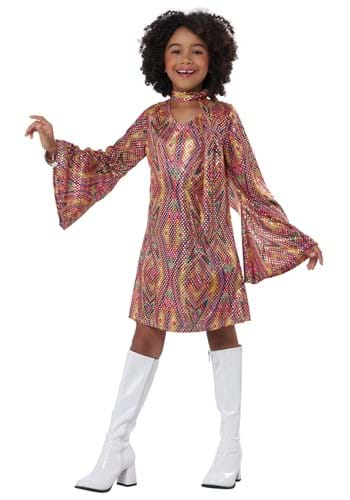 Child Disco Girl Costume - Update