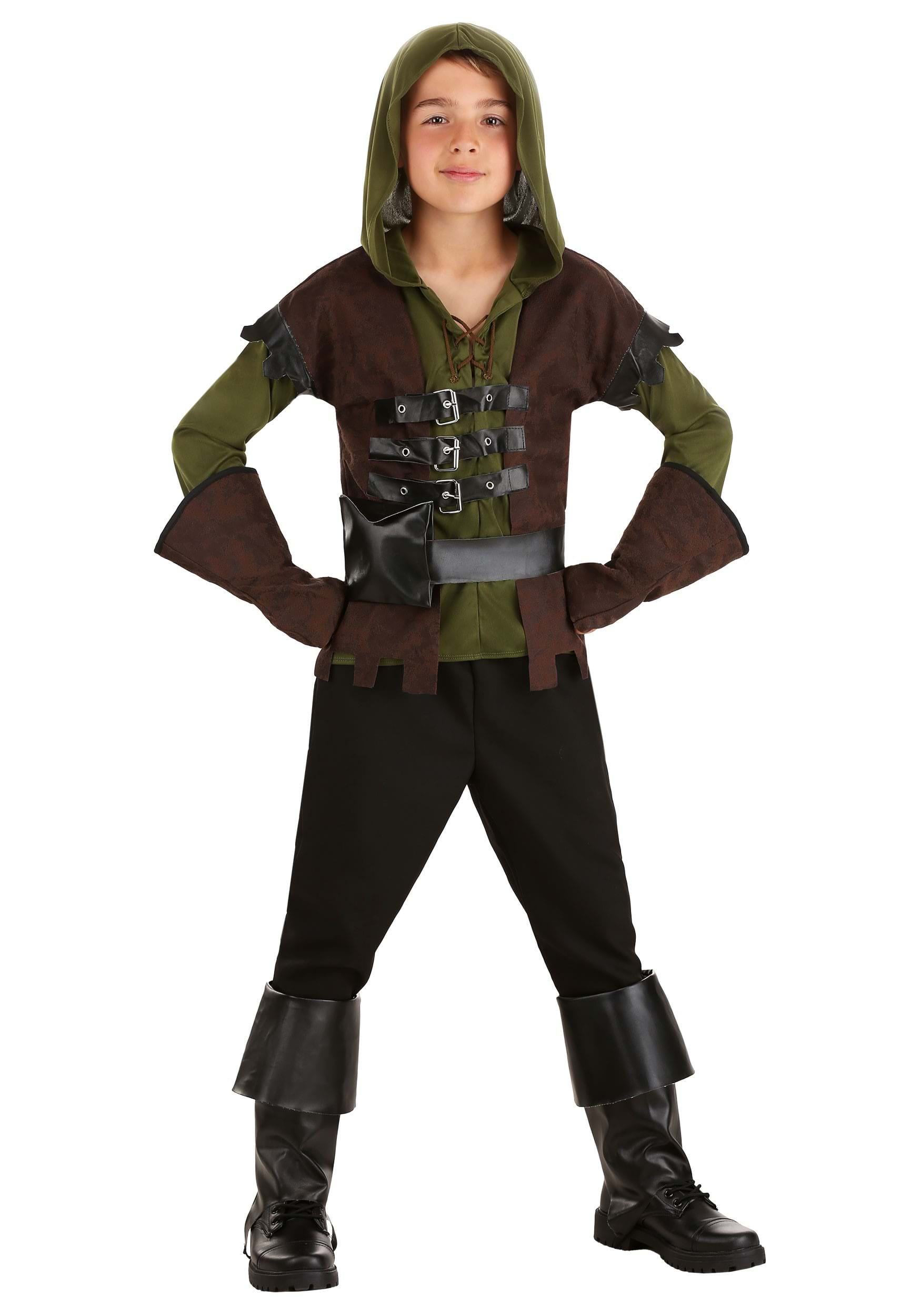 Child Boys Teen Prince Of Thieves Robin Hood Fancy Dress Costume Book Day  Kids