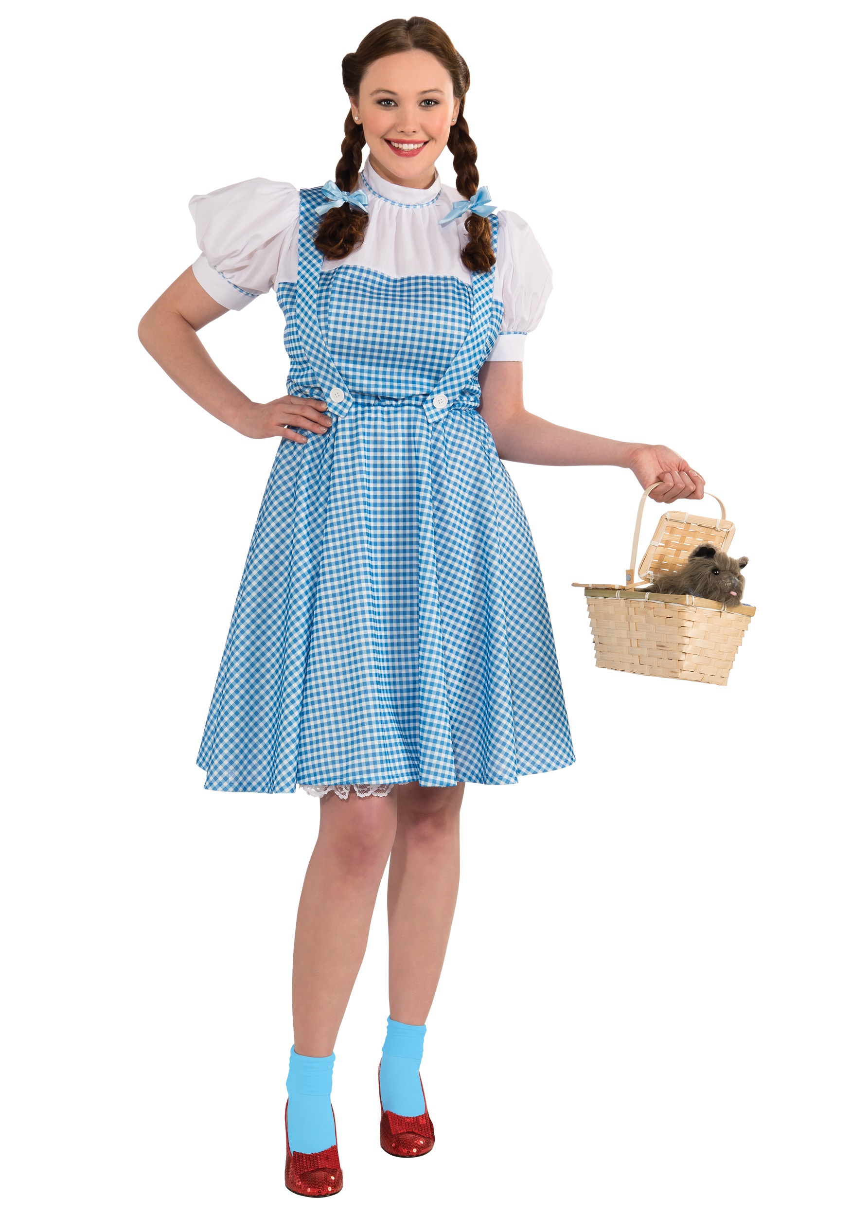 Adult Plus Size Dorothy Costume , Kansas Girl Costume