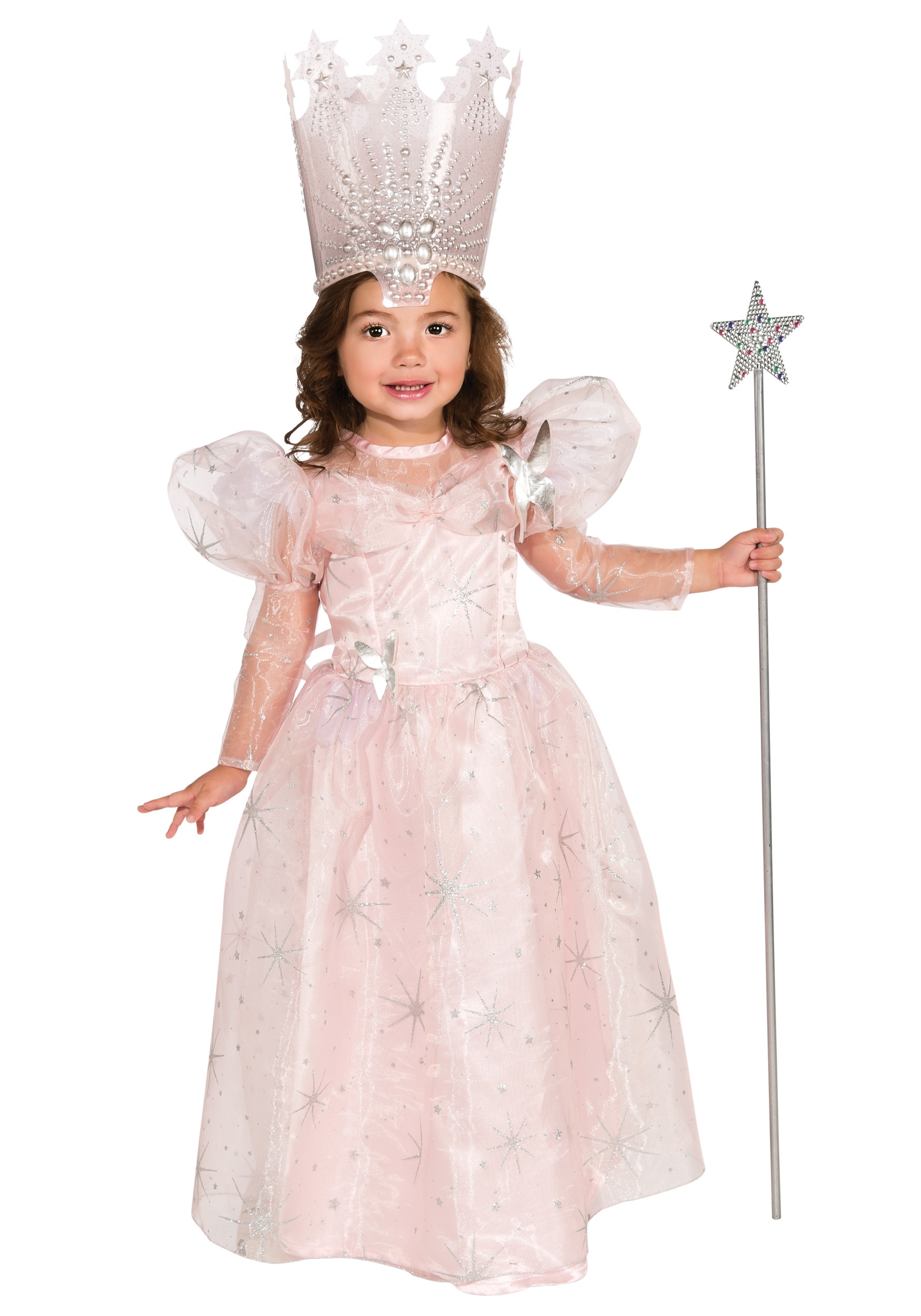 Niño pequeño Glinda el buen disfraz de bruja Multicolor