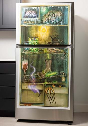 Halloween Refrigerator Door Cover