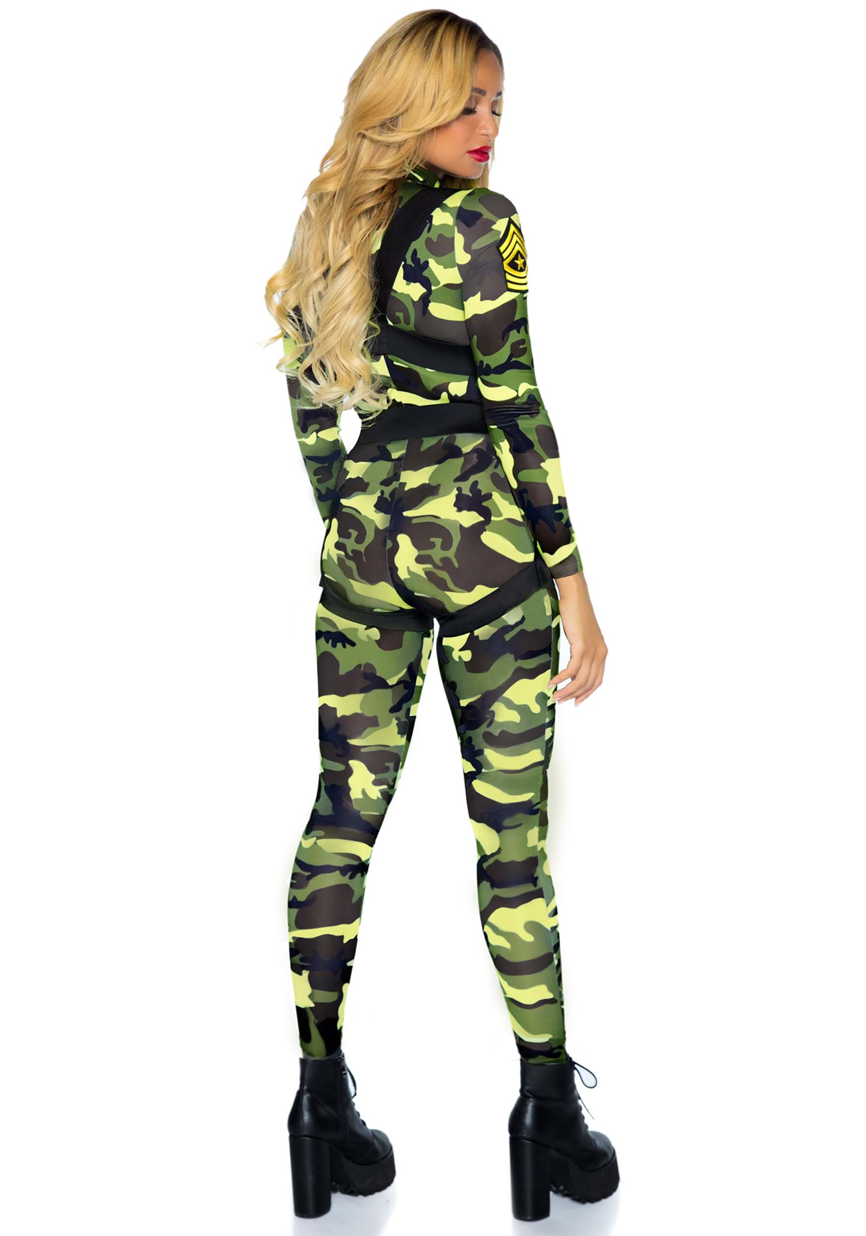 Pretty Paratrooper Women's Costume , Army Costumes