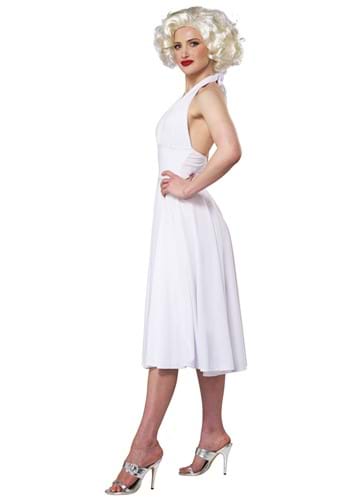 Marilyn Monroe Costume Dress | Sexy White Costume Dress