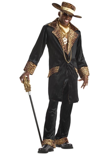 Pimping Aint Easy Men's Pimp Costume