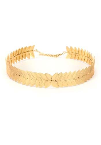 Men's Halloween Gold Caesar Costume Circlet